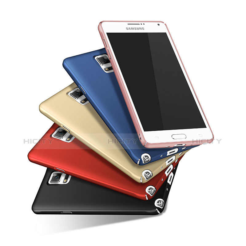 Samsung Galaxy Note 4 Duos N9100 Dual SIM用ハードケース プラスチック 質感もマット M02 サムスン 