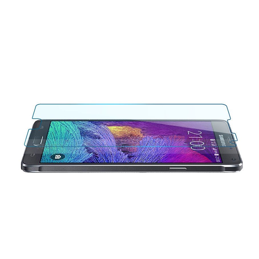 Samsung Galaxy Note 4 Duos N9100 Dual SIM用強化ガラス 液晶保護フィルム サムスン クリア