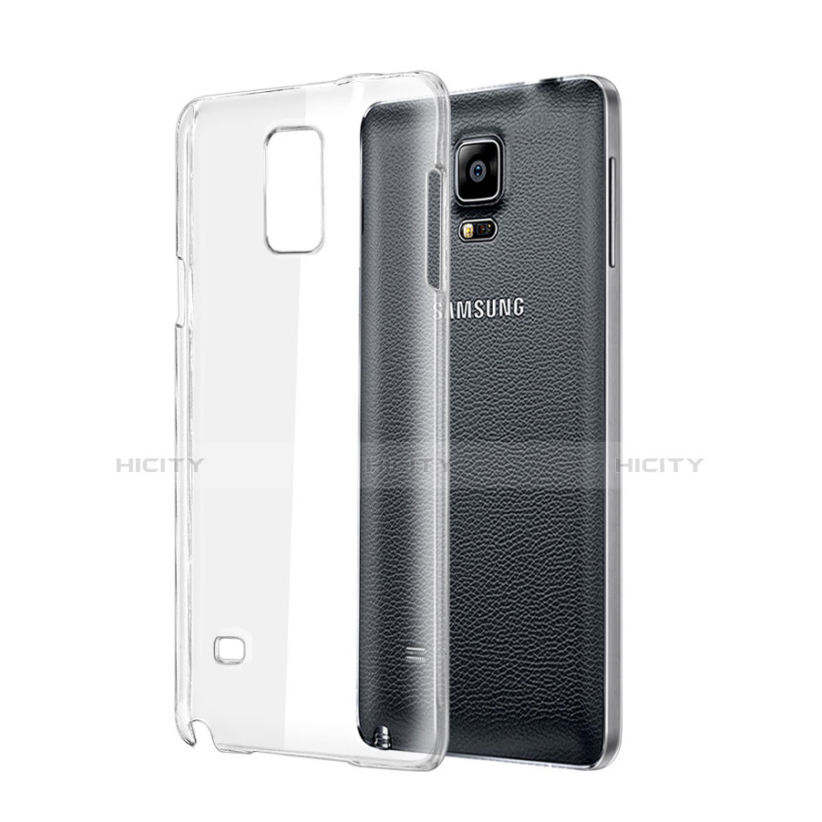 Samsung Galaxy Note 4 SM-N910F用ハードケース クリスタル クリア透明 サムスン クリア