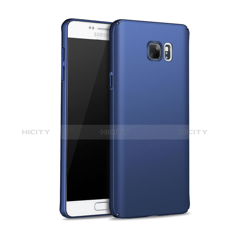 Samsung Galaxy Note 5 N9200 N920 N920F用ハードケース プラスチック 質感もマット M01 サムスン ネイビー