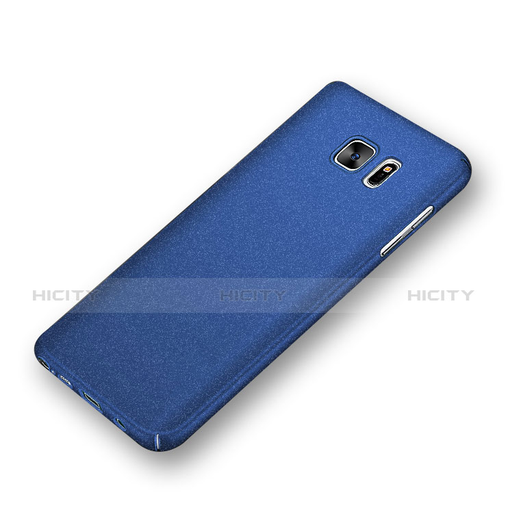 Samsung Galaxy Note 5 N9200 N920 N920F用ハードケース カバー プラスチック サムスン ネイビー