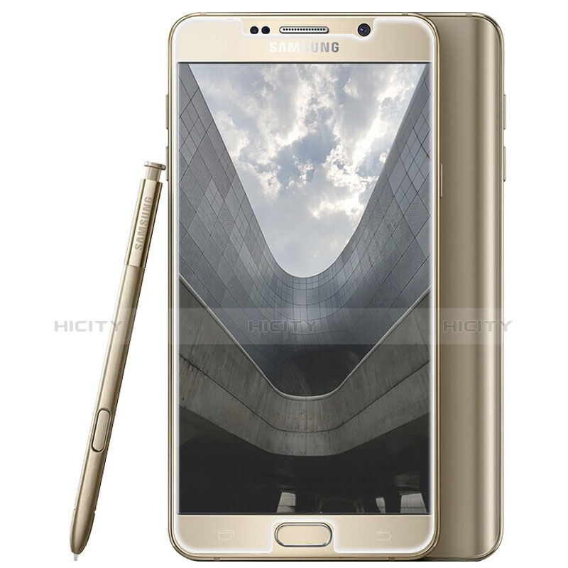 Samsung Galaxy Note 5 N9200 N920 N920F用強化ガラス 液晶保護フィルム T02 サムスン クリア