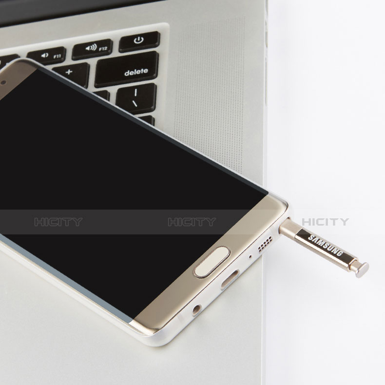 Samsung Galaxy Note 7用極薄ケース クリア透明 プラスチック T01 サムスン ホワイト