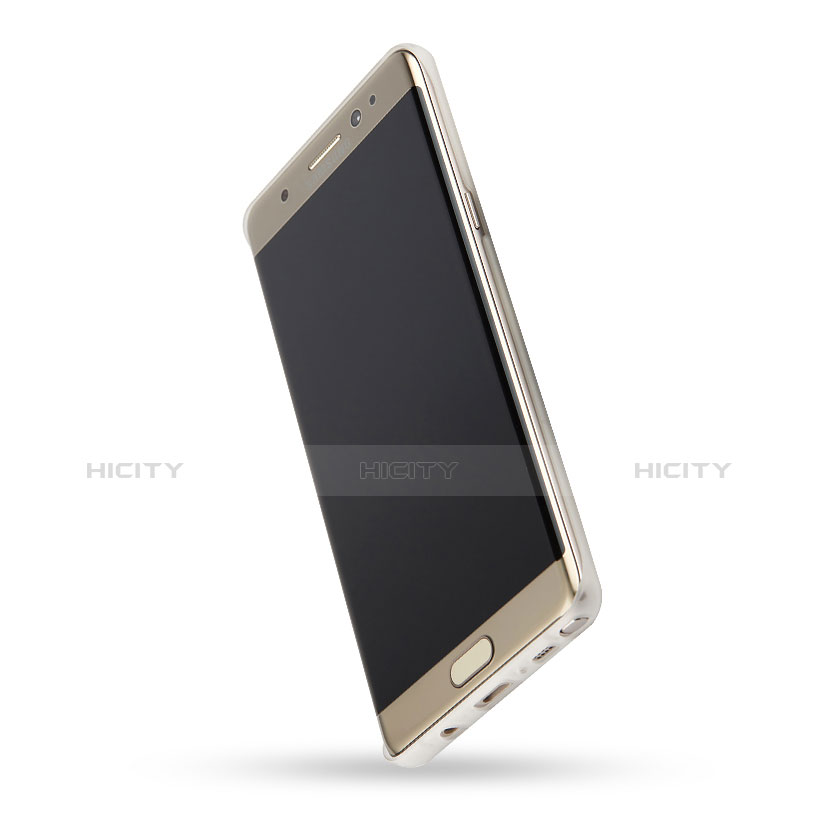 Samsung Galaxy Note 7用極薄ケース クリア透明 プラスチック サムスン ホワイト