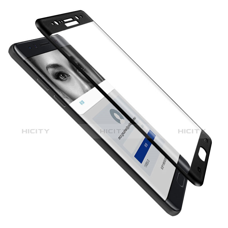 Samsung Galaxy Note 7用強化ガラス フル液晶保護フィルム F02 サムスン ブラック