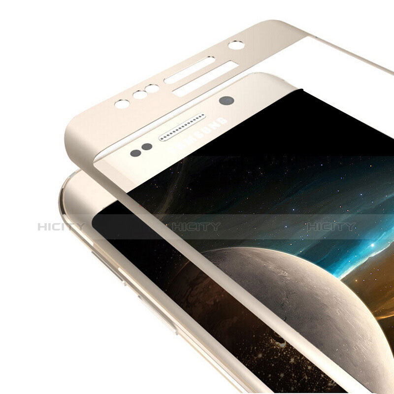 Samsung Galaxy Note 7用強化ガラス フル液晶保護フィルム F03 サムスン ゴールド