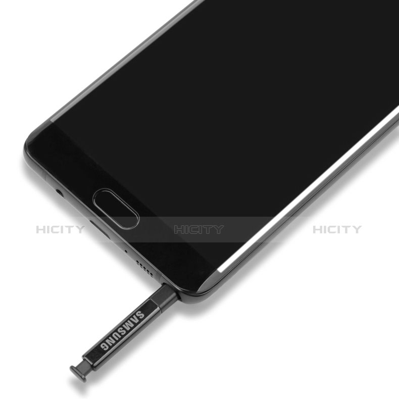 Samsung Galaxy Note 7用強化ガラス フル液晶保護フィルム F05 サムスン ブラック