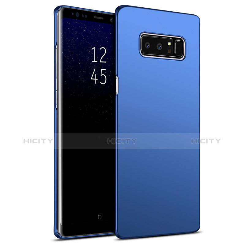 Samsung Galaxy Note 8用ハードケース プラスチック 質感もマット M09 サムスン ネイビー