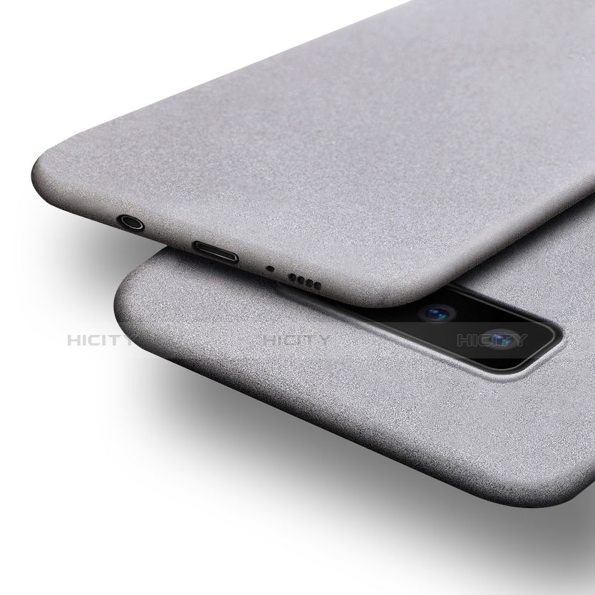 Samsung Galaxy Note 8用360度 フルカバー極薄ソフトケース シリコンケース 耐衝撃 全面保護 サムスン グレー