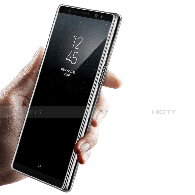 Samsung Galaxy Note 8用極薄ソフトケース シリコンケース 耐衝撃 全面保護 クリア透明 H04 サムスン クリア