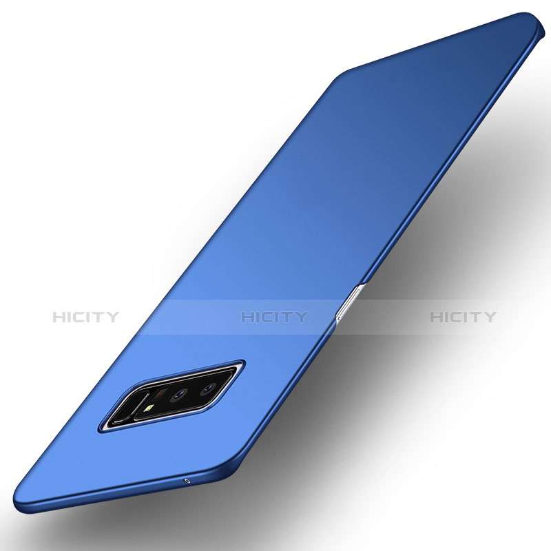 Samsung Galaxy Note 8 Duos N950F用ハードケース プラスチック 質感もマット サムスン ネイビー