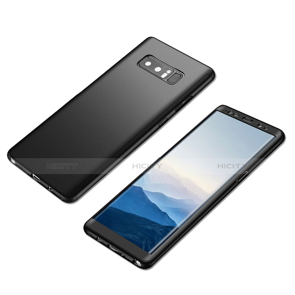 Samsung Galaxy Note 8 Duos N950F用ハードケース プラスチック 質感もマット 前面と背面 360度 フルカバー サムスン 