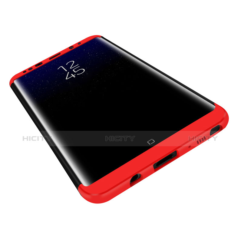 Samsung Galaxy Note 8 Duos N950F用ハードケース プラスチック 質感もマット 前面と背面 360度 フルカバー M01 サムスン 