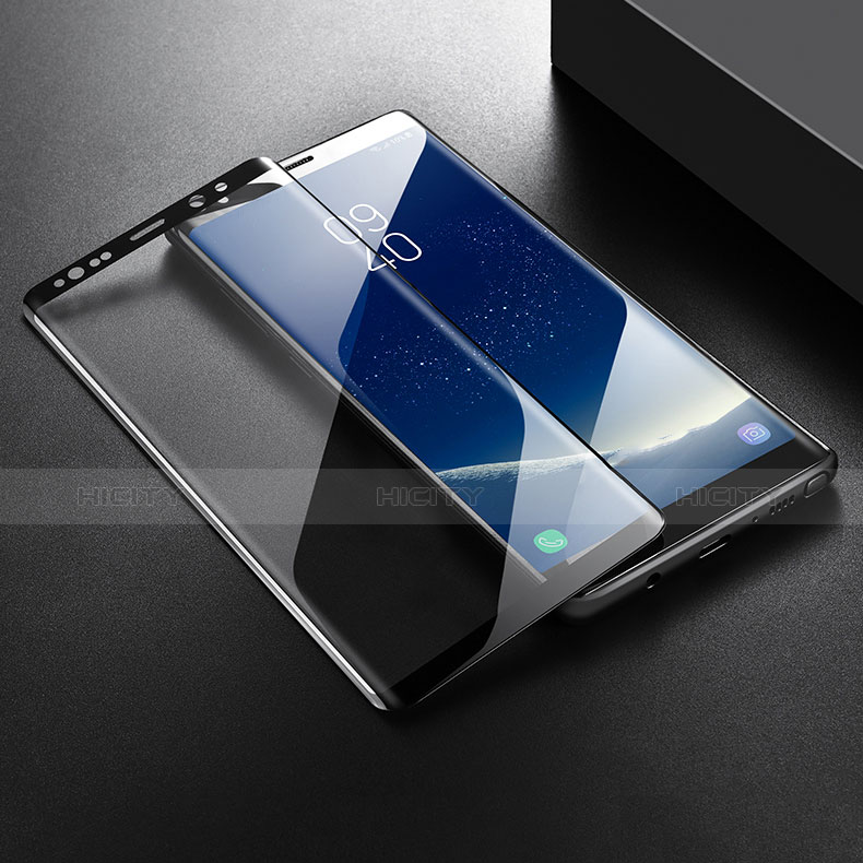 Samsung Galaxy Note 8 Duos N950F用強化ガラス 3D 液晶保護フィルム サムスン クリア