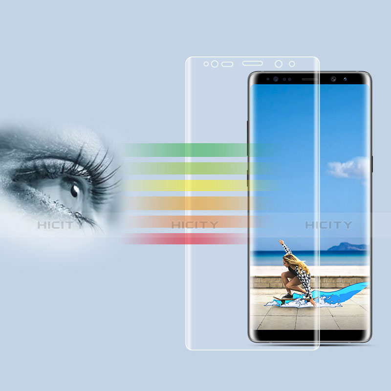 Samsung Galaxy Note 8 Duos N950F用強化ガラス 液晶保護フィルム T04 サムスン クリア