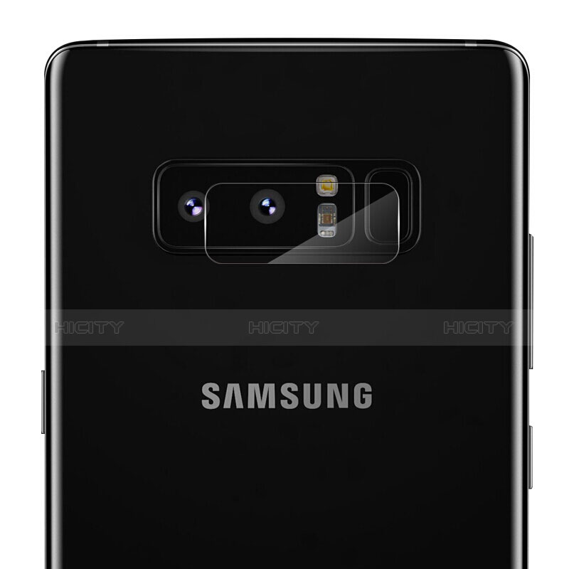Samsung Galaxy Note 8用強化ガラス カメラプロテクター カメラレンズ 保護ガラスフイルム R01 サムスン クリア