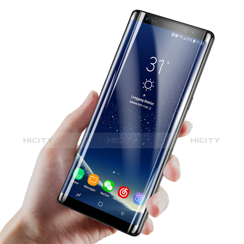 Samsung Galaxy Note 8用強化ガラス 液晶保護フィルム T02 サムスン クリア
