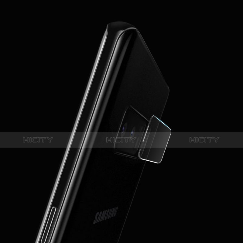 Samsung Galaxy Note 8用強化ガラス カメラプロテクター カメラレンズ 保護ガラスフイルム サムスン クリア