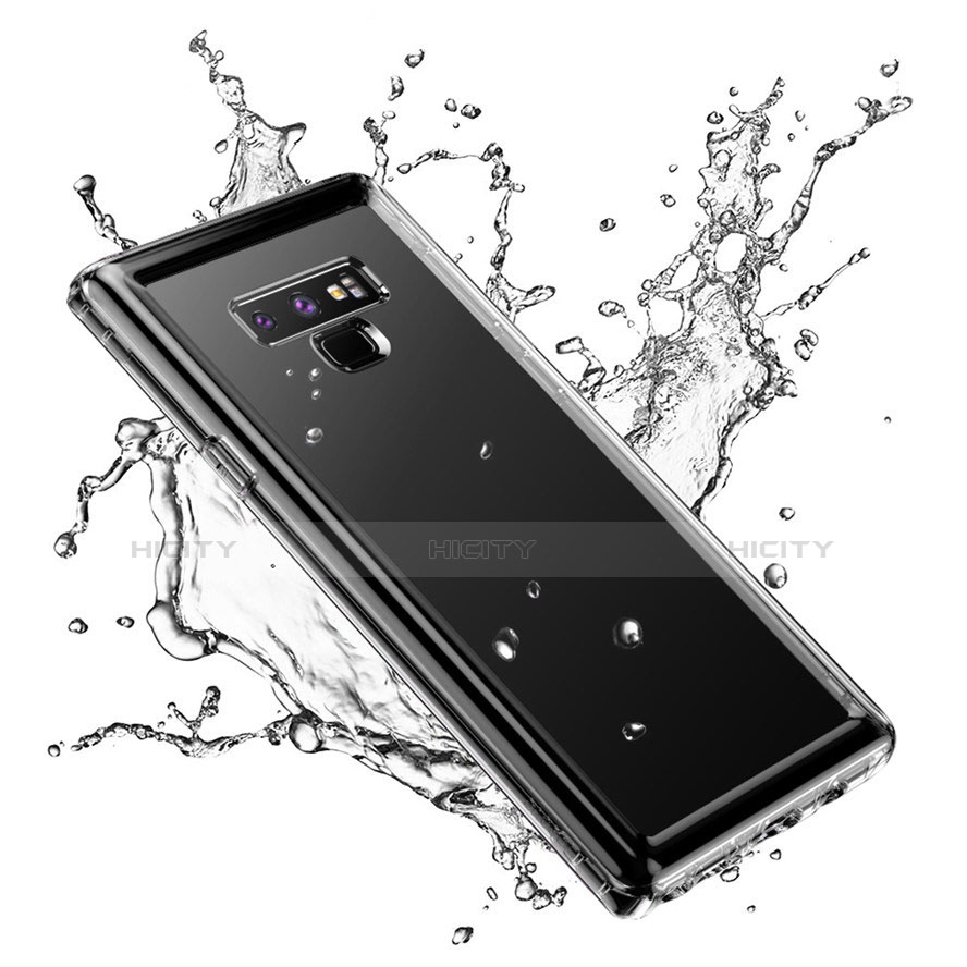 Samsung Galaxy Note 9用極薄ソフトケース シリコンケース 耐衝撃 全面保護 クリア透明 T05 サムスン クリア