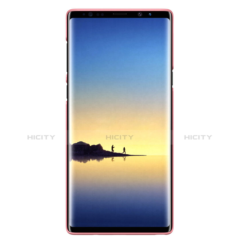 Samsung Galaxy Note 9用ハードケース プラスチック 質感もマット M04 サムスン ピンク