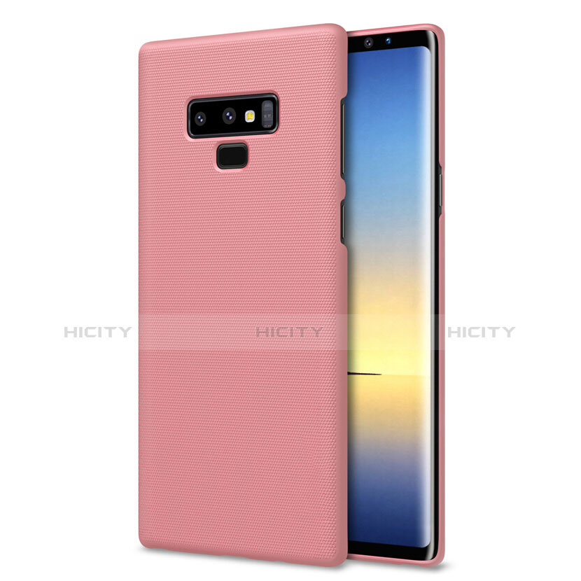 Samsung Galaxy Note 9用ハードケース プラスチック 質感もマット M04 サムスン ピンク