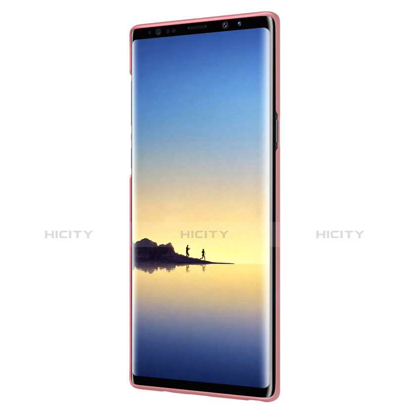 Samsung Galaxy Note 9用ハードケース プラスチック 質感もマット M04 サムスン ピンク