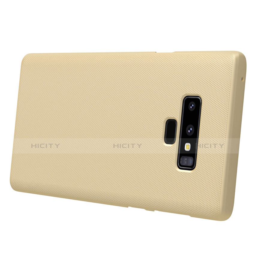 Samsung Galaxy Note 9用ハードケース プラスチック 質感もマット M04 サムスン ゴールド