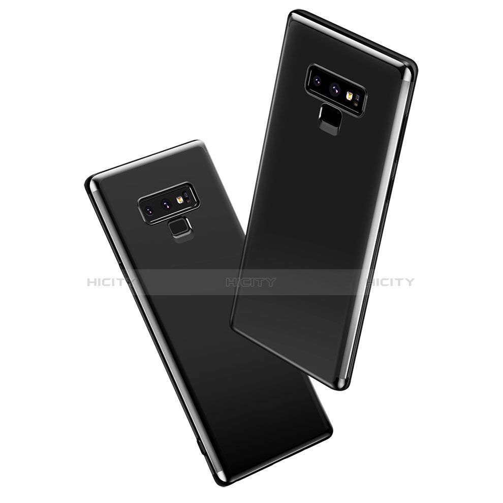 Samsung Galaxy Note 9用極薄ソフトケース シリコンケース 耐衝撃 全面保護 クリア透明 H01 サムスン 