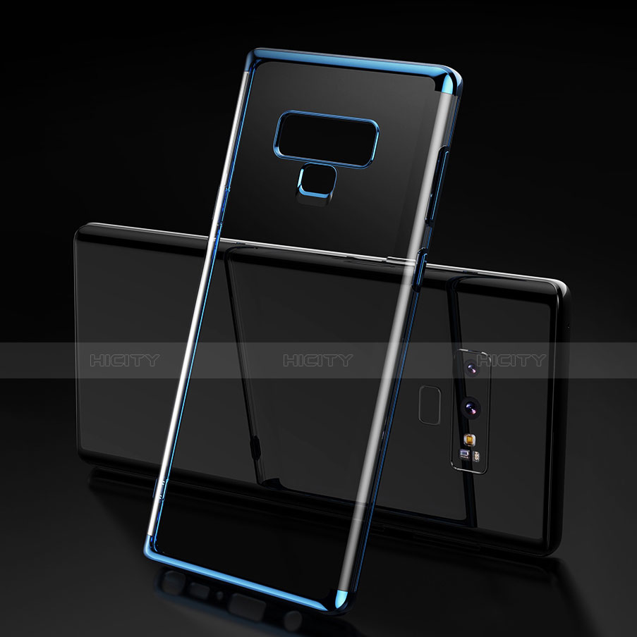 Samsung Galaxy Note 9用極薄ソフトケース シリコンケース 耐衝撃 全面保護 クリア透明 H01 サムスン 