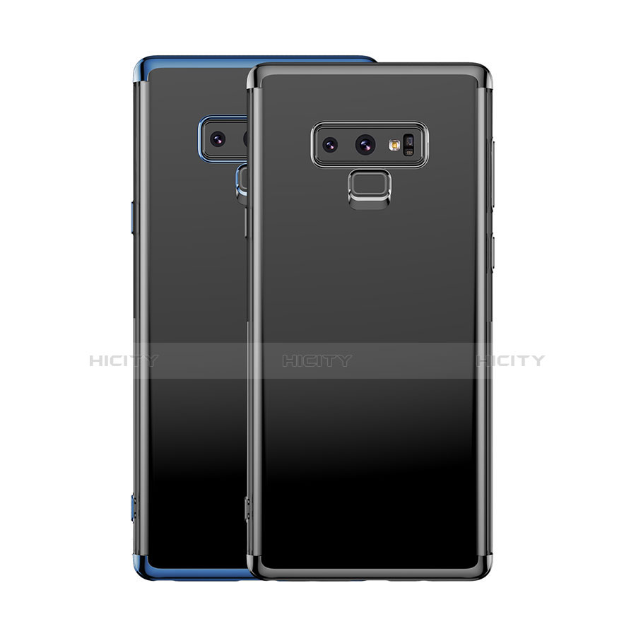 Samsung Galaxy Note 9用極薄ソフトケース シリコンケース 耐衝撃 全面保護 クリア透明 H01 サムスン 