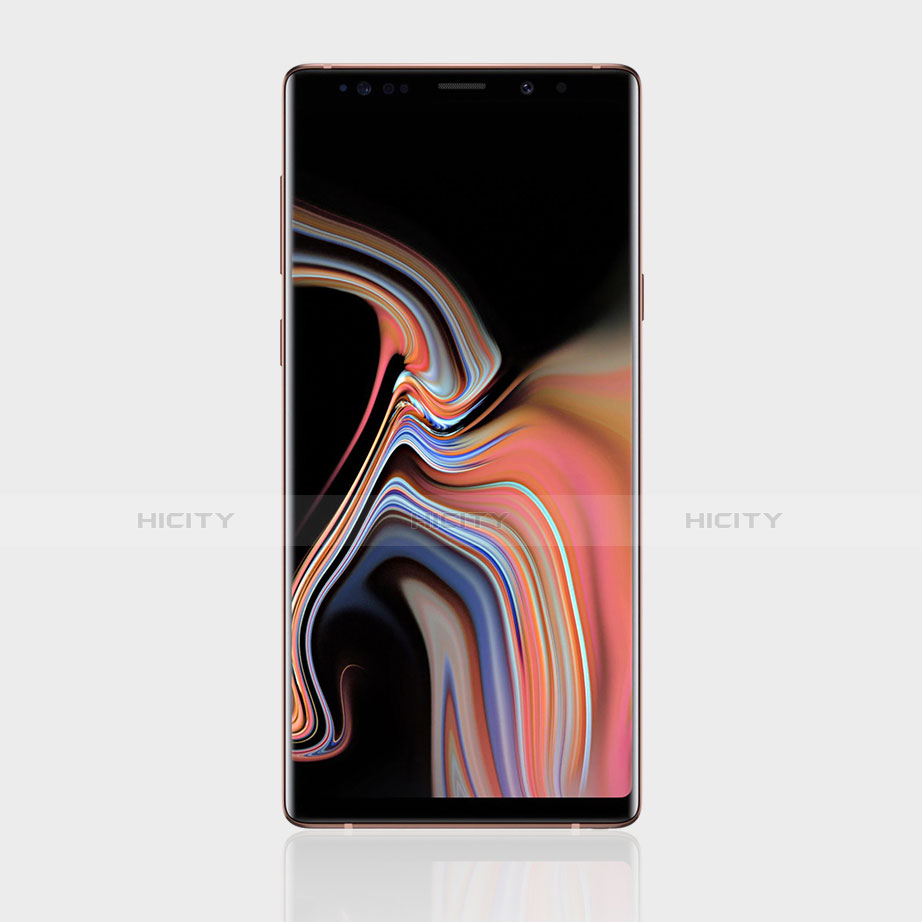 Samsung Galaxy Note 9用強化ガラス 液晶保護フィルム 背面保護フィルム同梱 サムスン クリア