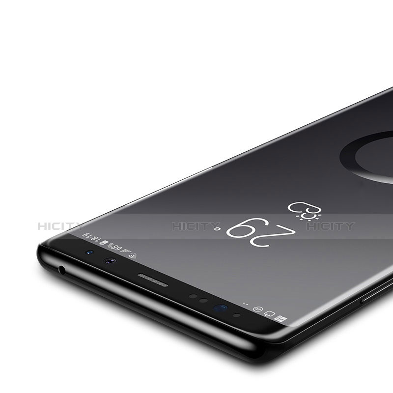 Samsung Galaxy Note 9用強化ガラス フル液晶保護フィルム アンチグレア ブルーライト F02 サムスン ホワイト