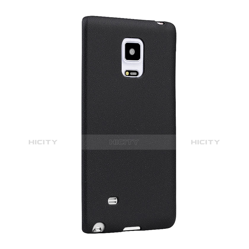Samsung Galaxy Note Edge SM-N915F用ハードケース プラスチック 質感もマット サムスン ブラック