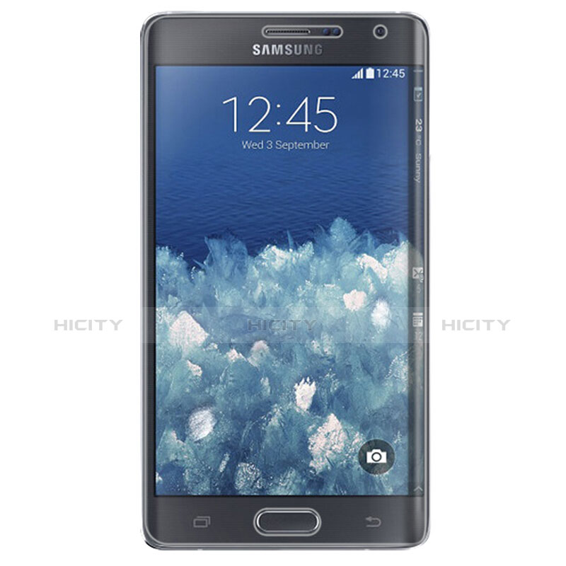 Samsung Galaxy Note Edge SM-N915F用高光沢 液晶保護フィルム F01 サムスン クリア