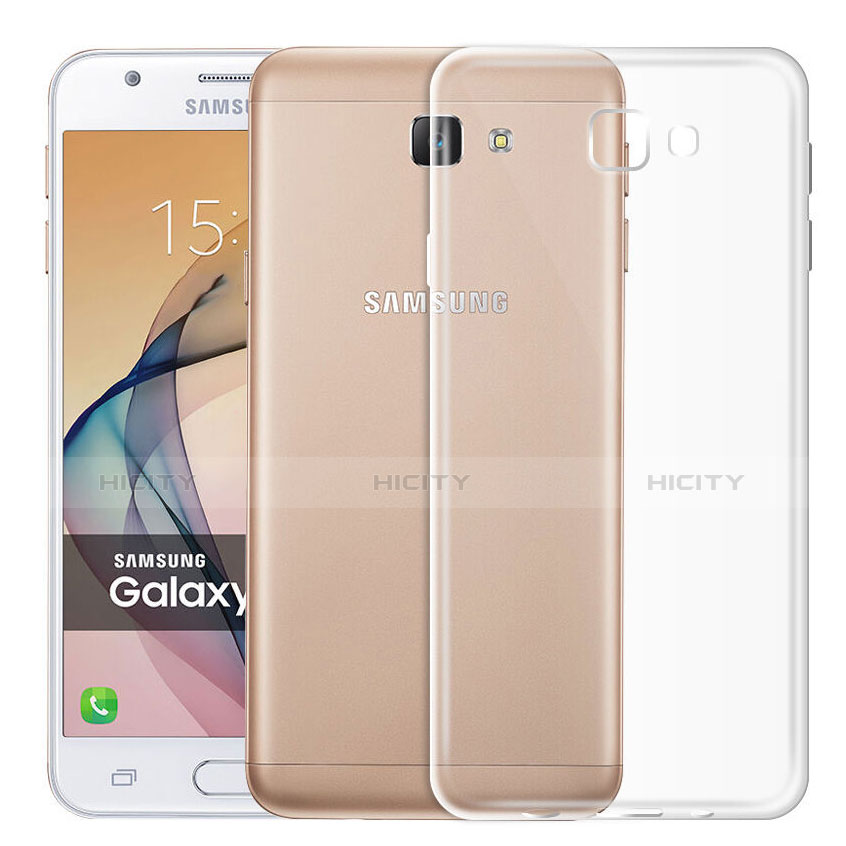 Samsung Galaxy On5 (2016) G570 G570F用極薄ソフトケース シリコンケース 耐衝撃 全面保護 クリア透明 T03 サムスン クリア