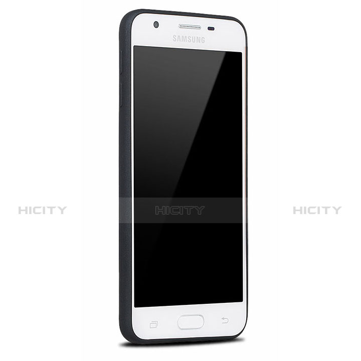 Samsung Galaxy On5 (2016) G570 G570F用極薄ソフトケース シリコンケース 耐衝撃 全面保護 S02 サムスン ブラック