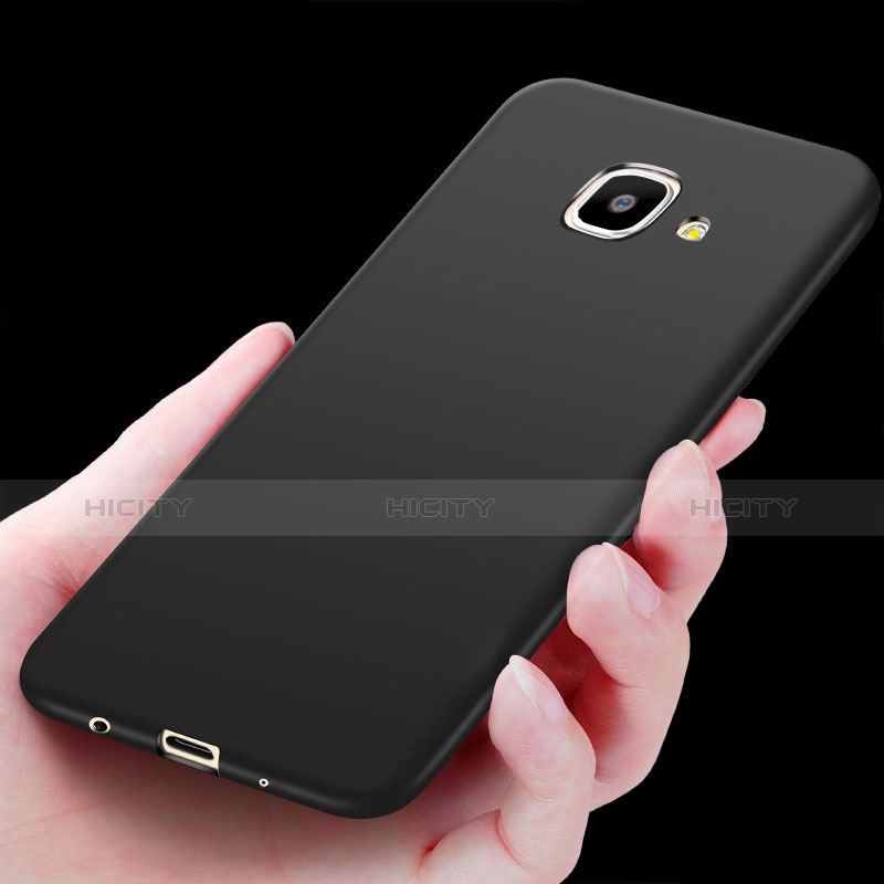 Samsung Galaxy On5 (2016) G570 G570F用極薄ソフトケース シリコンケース 耐衝撃 全面保護 S03 サムスン ブラック