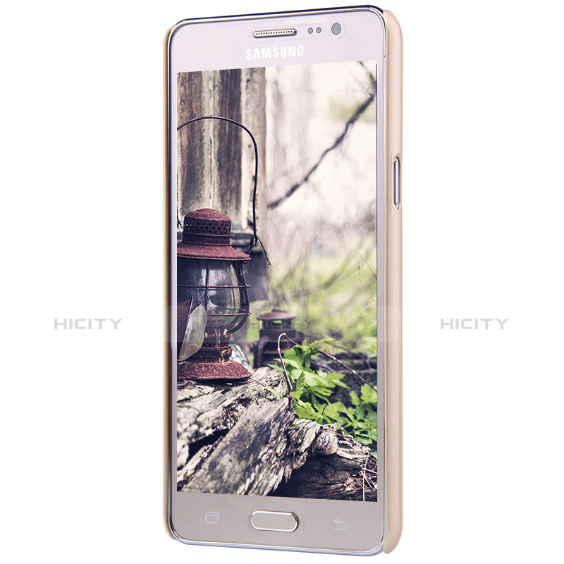 Samsung Galaxy On5 G550FY用ハードケース プラスチック 質感もマット M02 サムスン ゴールド