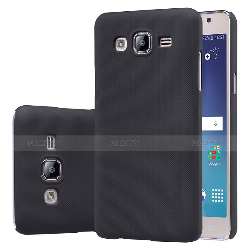 Samsung Galaxy On5 G550FY用ハードケース プラスチック 質感もマット M02 サムスン ブラック