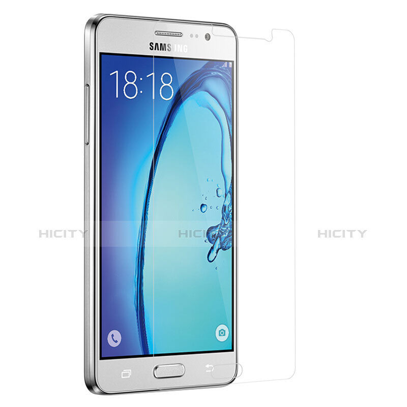 Samsung Galaxy On5 G550FY用強化ガラス 液晶保護フィルム T01 サムスン クリア
