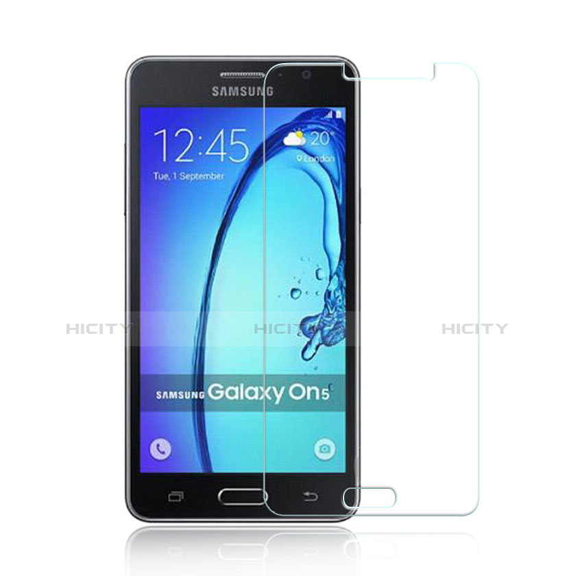 Samsung Galaxy On5 G550FY用強化ガラス 液晶保護フィルム サムスン クリア