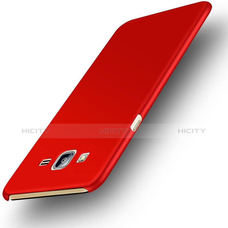 Samsung Galaxy On7 G600FY用ハードケース プラスチック 質感もマット M02 サムスン レッド