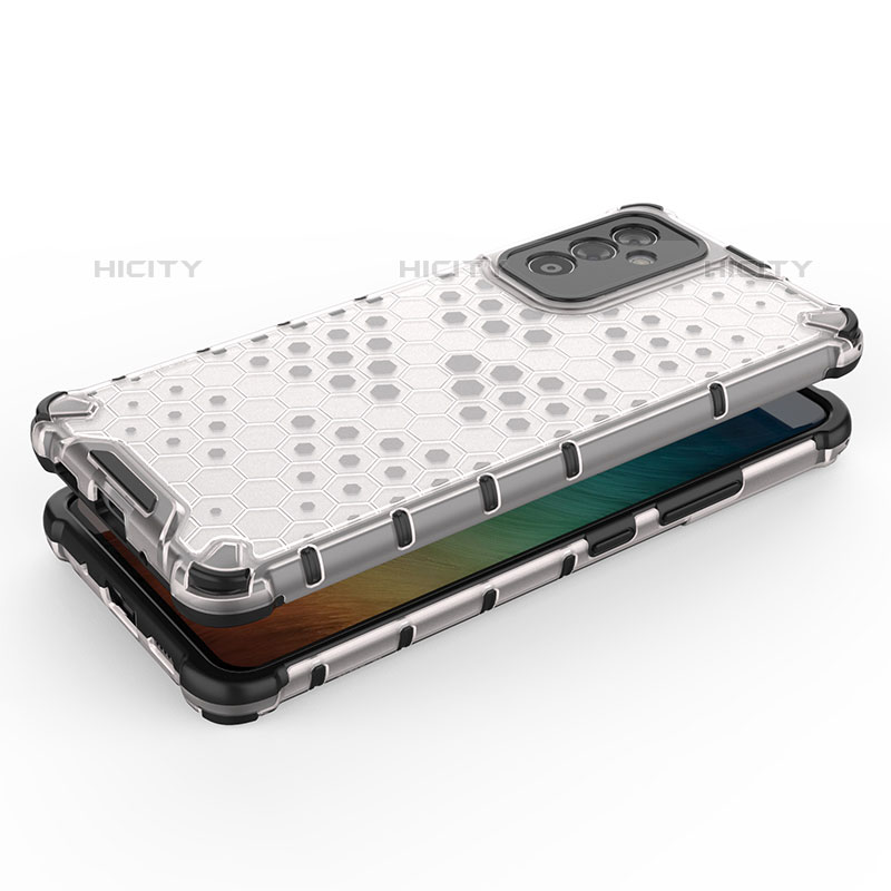 Samsung Galaxy Quantum2 5G用360度 フルカバー ハイブリットバンパーケース クリア透明 プラスチック カバー AM1 サムスン 