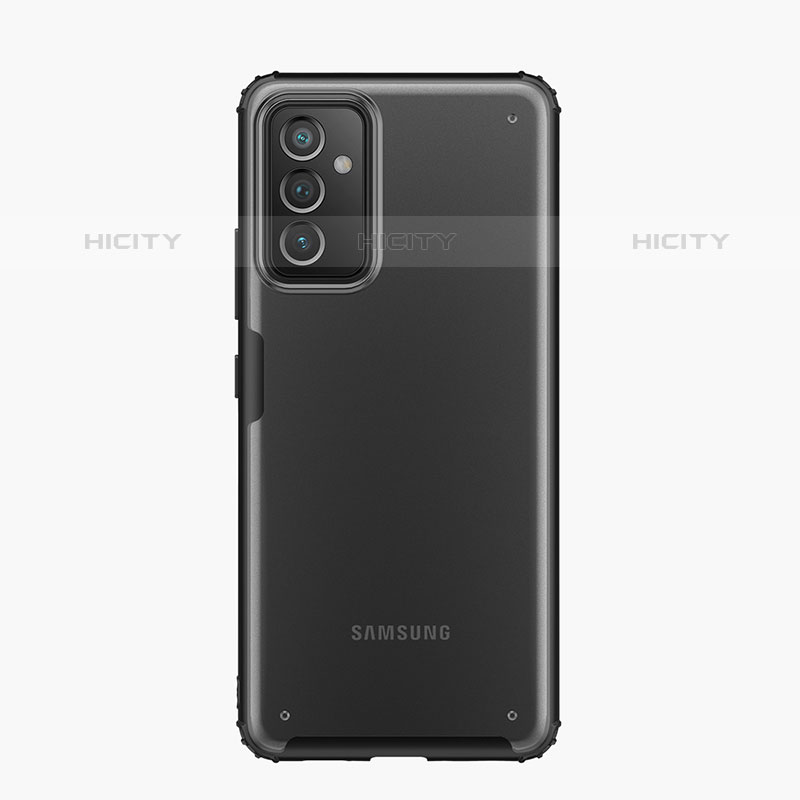 Samsung Galaxy Quantum2 5G用ハイブリットバンパーケース クリア透明 プラスチック カバー サムスン 