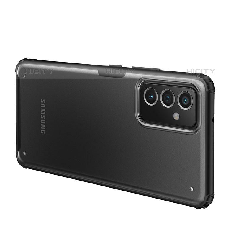 Samsung Galaxy Quantum2 5G用ハイブリットバンパーケース 透明 プラスチック カバー サムスン 