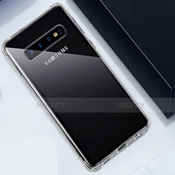 Samsung Galaxy S10 5G用極薄ソフトケース シリコンケース 耐衝撃 全面保護 クリア透明 K02 サムスン クリア