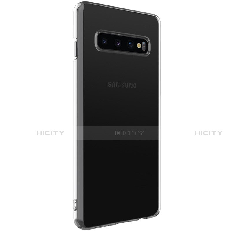 Samsung Galaxy S10 5G用極薄ソフトケース シリコンケース 耐衝撃 全面保護 クリア透明 K01 サムスン クリア