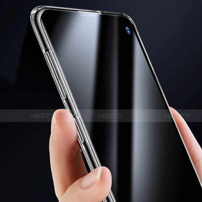Samsung Galaxy S10 5G用極薄ソフトケース シリコンケース 耐衝撃 全面保護 クリア透明 カバー サムスン クリア