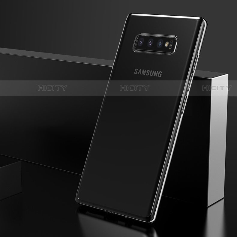 Samsung Galaxy S10 5G用極薄ソフトケース シリコンケース 耐衝撃 全面保護 クリア透明 H06 サムスン クリア