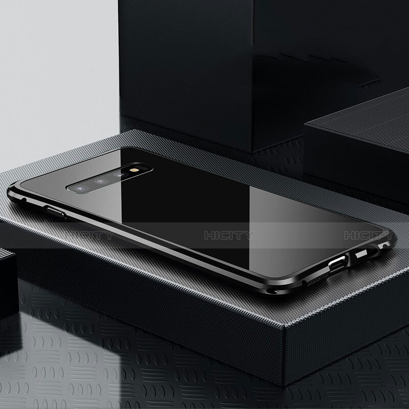 Samsung Galaxy S10 5G用ケース 高級感 手触り良い アルミメタル 製の金属製 カバー T02 サムスン 